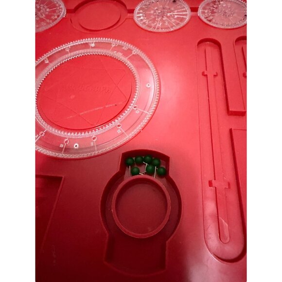 Vintage Kenners Spirograph Drawing Set 1967 Box & Instructions READ - Picture 3 of 9